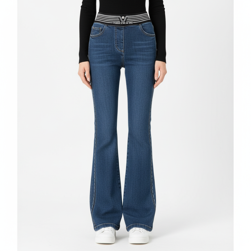 Hochtaillierte Damenjeans - Alicia