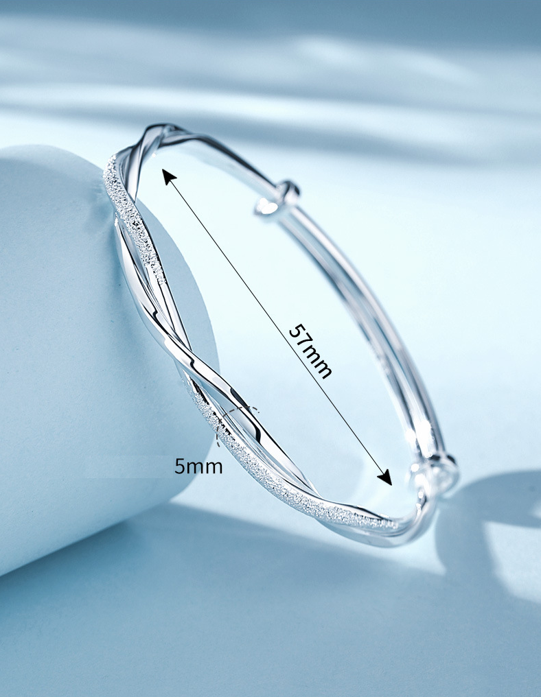 Hochwertiges Silberarmband - SilverTwist 