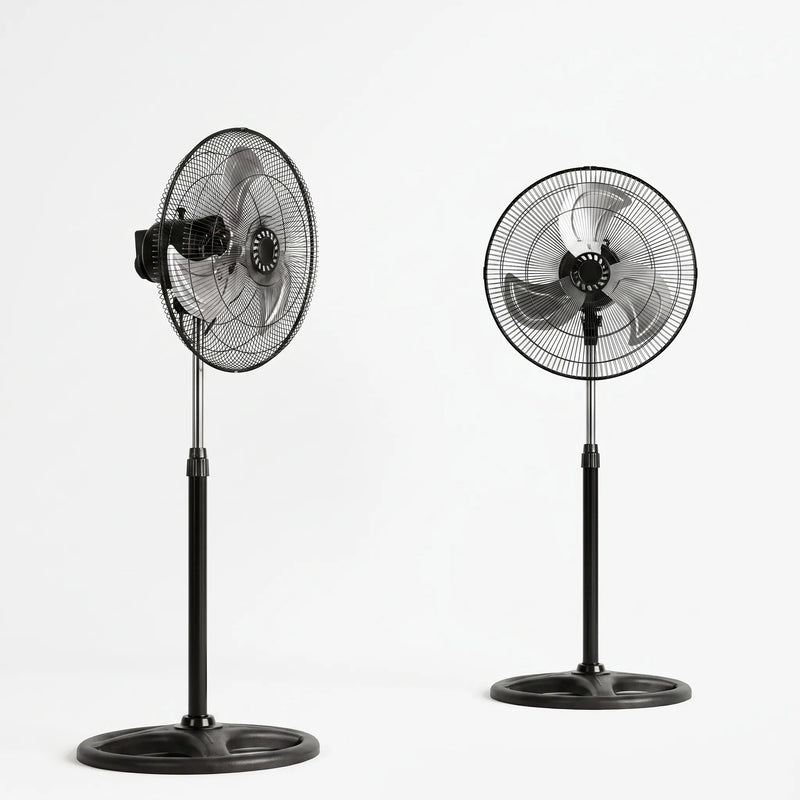 Höhenverstellbarer Standventilator Mit Drei Geschwindigkeiten Set - Breesia