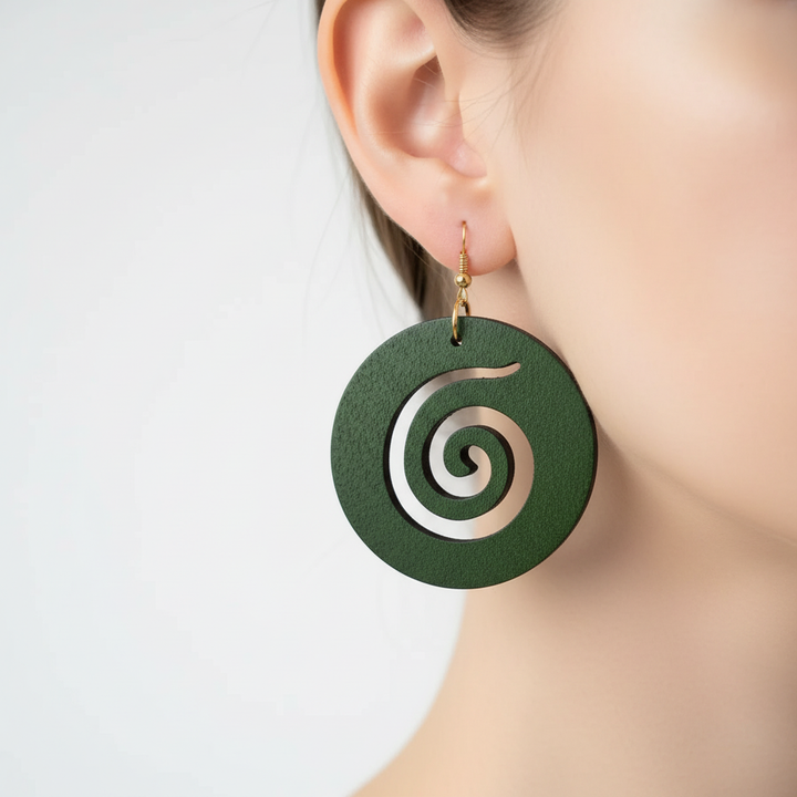 Hollow Wooden Earrings - WoodVibe 