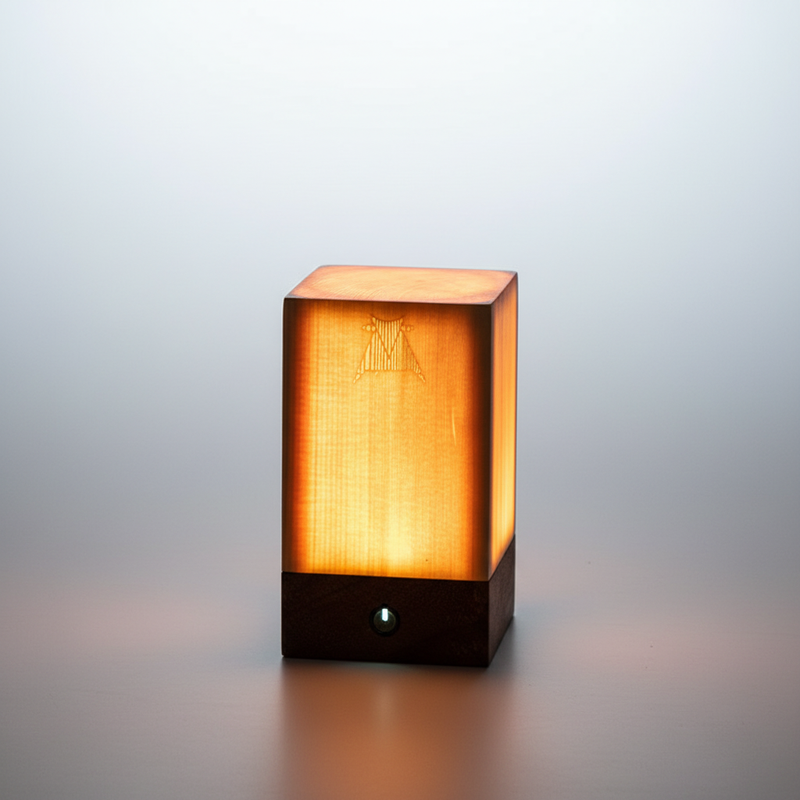 Holzoptik Stimmungsleuchte - Luminraft