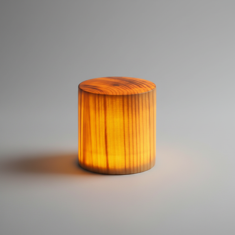 Holzoptik Stimmungsleuchte - Luminraft