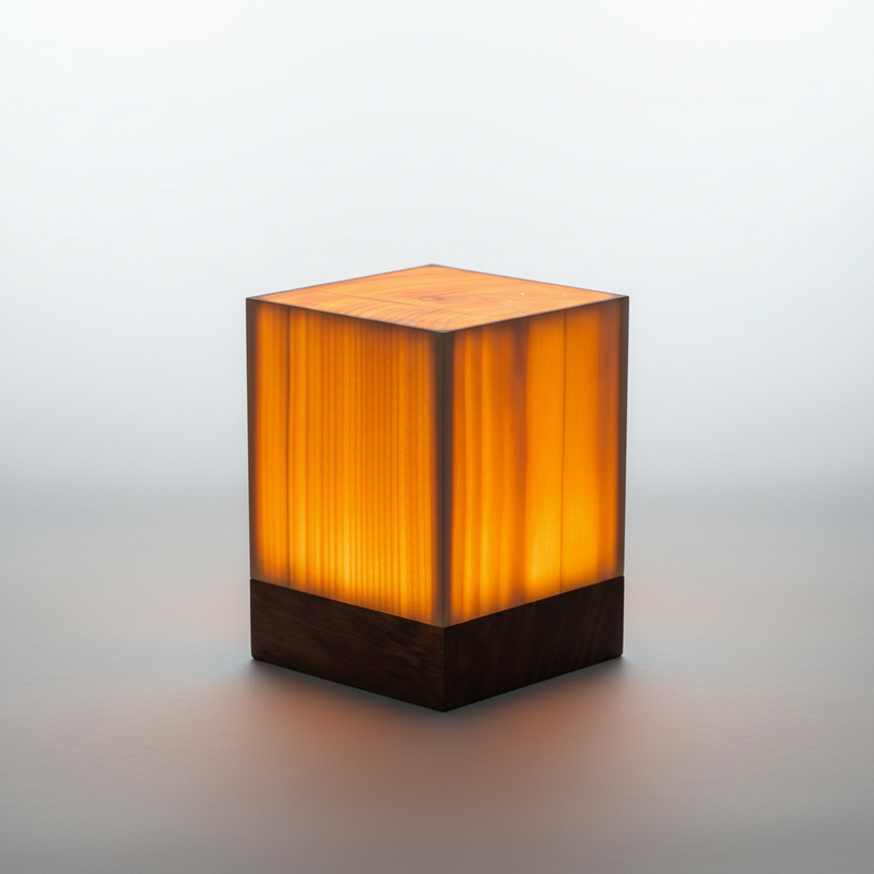 Holzoptik Stimmungsleuchte - Luminraft