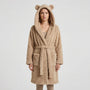 Hooded Dressing Gown With Bear Ears - Jenna