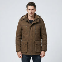 Hooded Fleece-Lined Winter Jacket - Jimmy