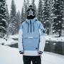 Hooded Half-Zip Ski Jacket - Cody