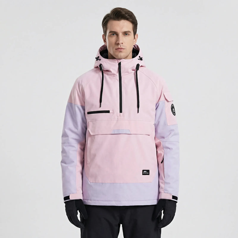 Hooded Half-Zip Ski Jacket - Cody