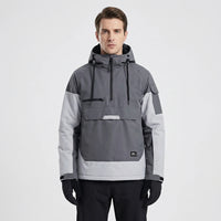 Hooded Half-Zip Ski Jacket - Cody