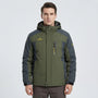 Hooded Two-Tone Outdoor Jacket - Casey