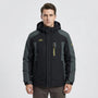 Hooded Two-Tone Outdoor Jacket - Casey