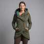 Hooded Zip-Up Winter Jacket For Women - Sally