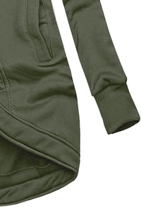 Hooded Zip-Up Winter Jacket For Women - Sally