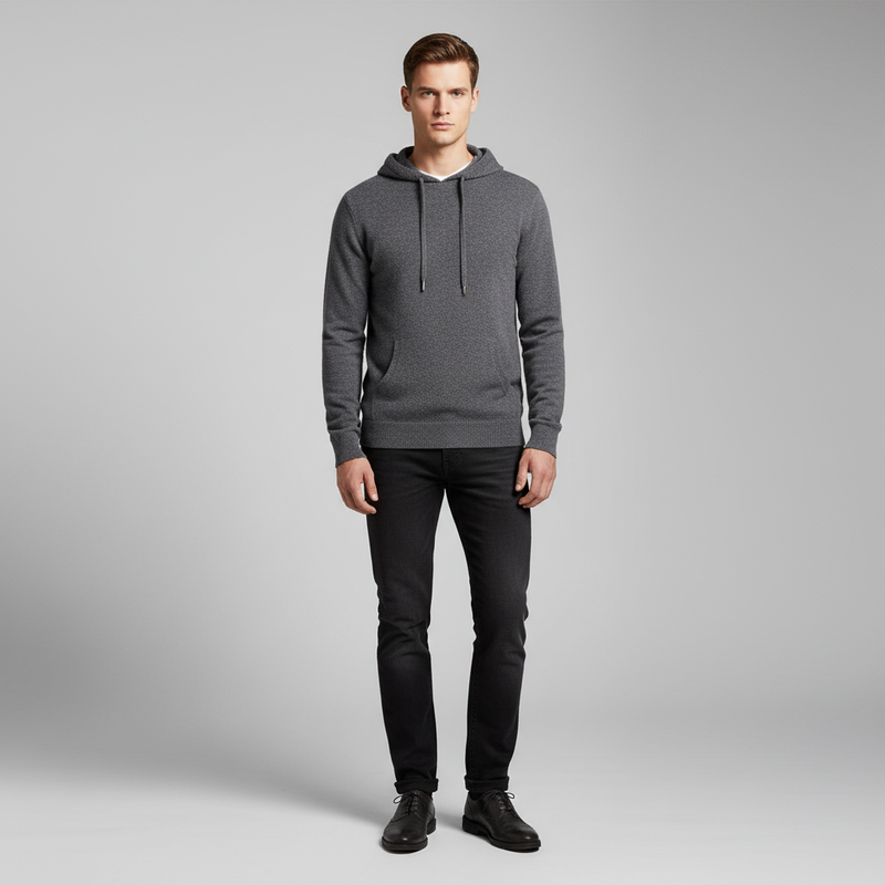 Hoodie Aus Merinowolle - Finn