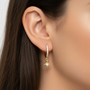 Hoop-Ohrringe Mit Zirkonia - StarGold 