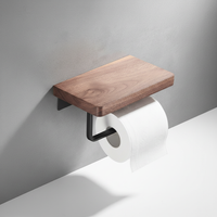 Industrieller Metallpapierhalter - WoodlyKeep