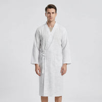 Japanese Kimono-Style Mens Dressing Gown - Blake