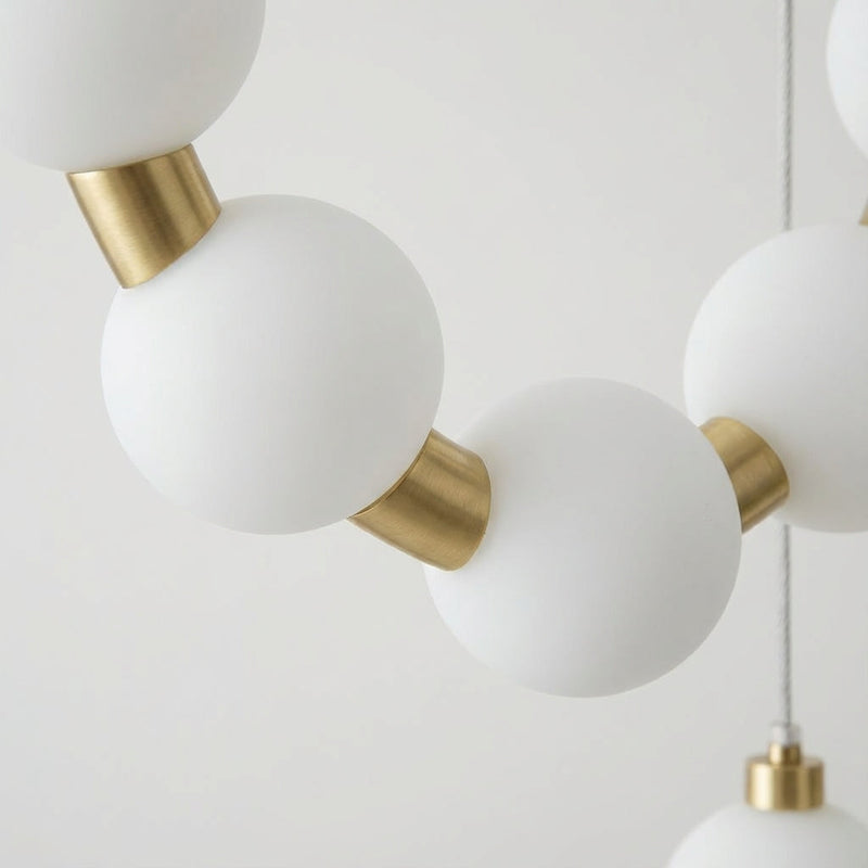 Jewel Inspired Pendant Chandelier -  Pearluxe