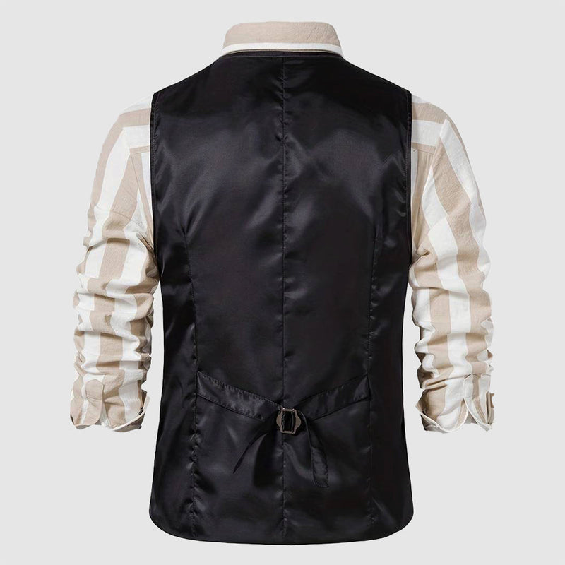 Vintage Herren Weste mit Karomuster – Henri