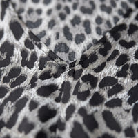 Jumpsuit Mit Weitem Bein Und Leopardenmuster - Prowley