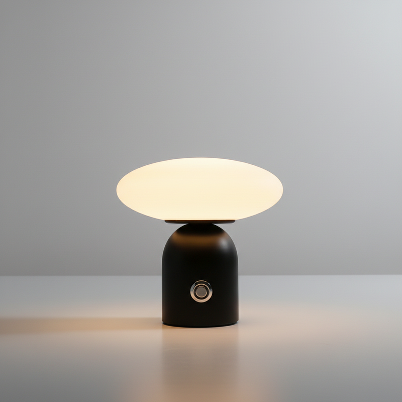 Kabellose Skandinavische Tischlampe - SoftGleam
