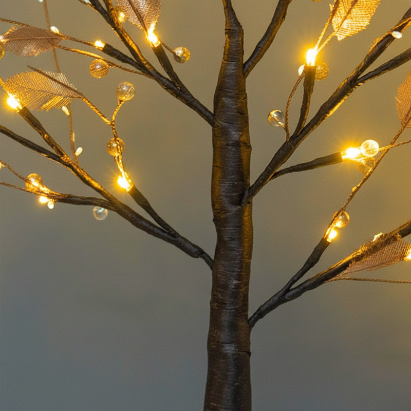 Kabelloser LED Deko Baum - Warmbranch