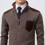 Kaschmirpullover Mit Reißverschluss -  Emil