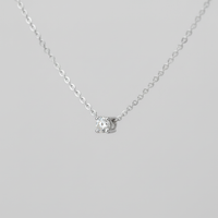 Kette Mit Zirkonia-Anhänger - GlimmerCircle 