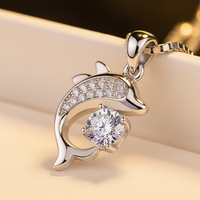Kettenanhänger Aus Sterlingsilber - LuckyDolphin 