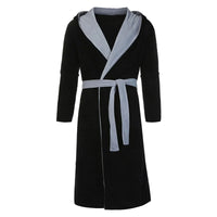 Kimono-Style Belted Bath Robe - Mario