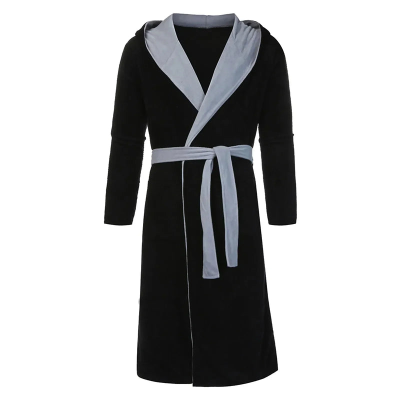 Kimono-Style Belted Bath Robe - Mario