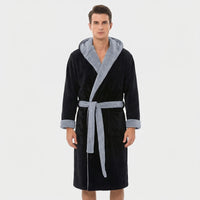 Kimono-Style Belted Bath Robe - Mario