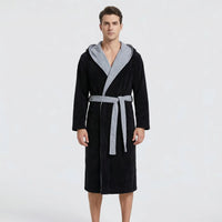 Kimono-Style Belted Bath Robe - Mario