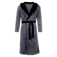 Kimono-Style Belted Bath Robe - Mario