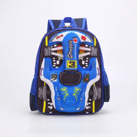 Kinderrucksack Mit 3D-Rennauto - Veloxis