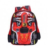 Kinderrucksack Mit 3D-Rennauto - Veloxis
