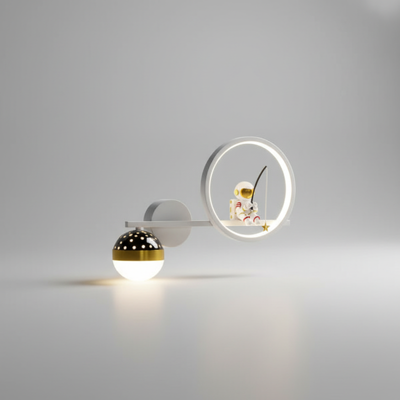 Kinderzimmer Wandleuchte Aus Metall - StarSphere