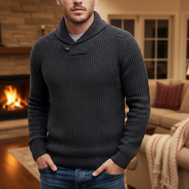 Klassischer Strickpullover - Franz