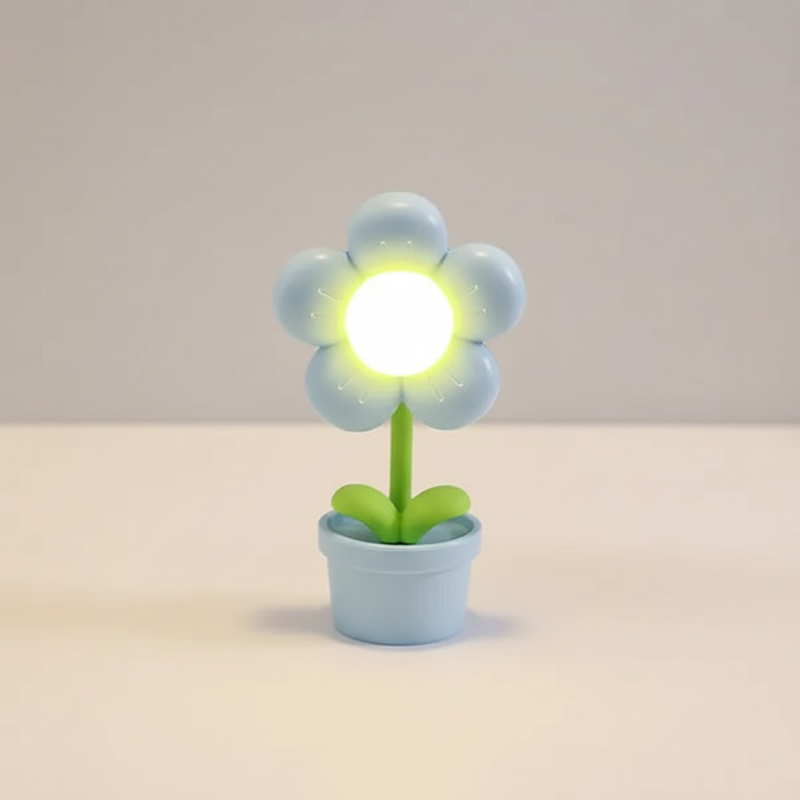Kleine Kunststoff Tischleuchte - DaisyBeam