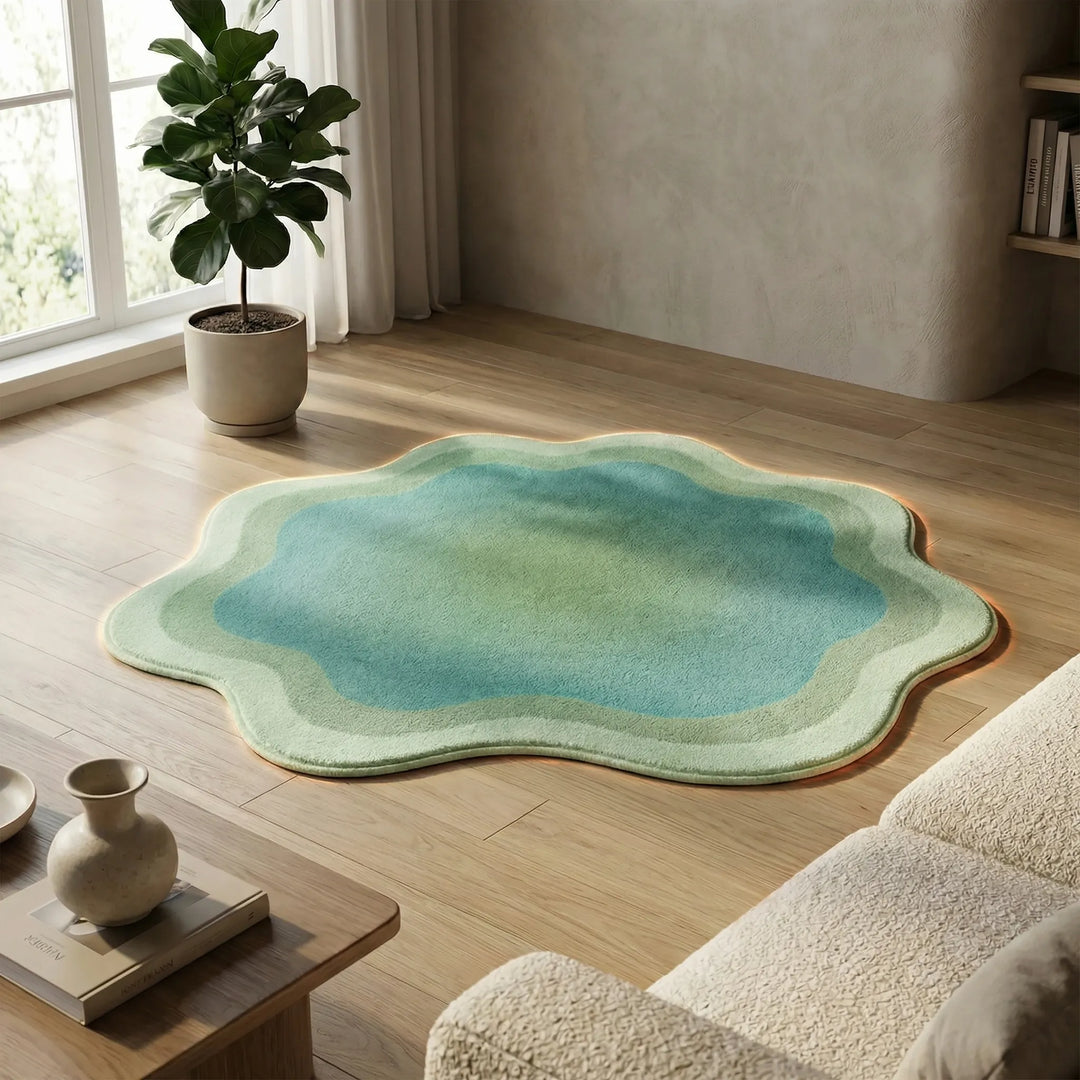 Kleiner Teppich Mit Farbverlauf - Driftelle