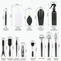 Kleines Gartengeräte-Set Für Den Innenbereich - Bonsura