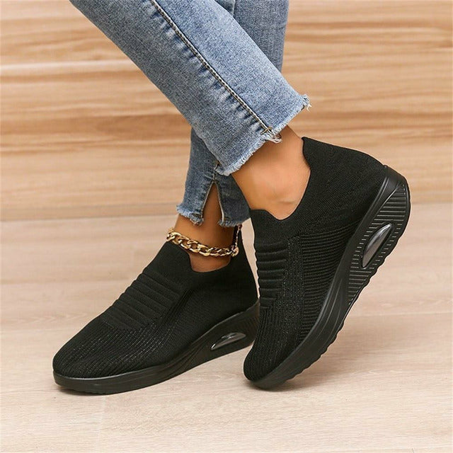 Ergonomische Mesh-Sneaker mit Luftdämpfung für Damen – Alina