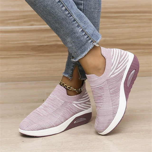 Ergonomische Mesh-Sneaker mit Luftdämpfung für Damen – Alina