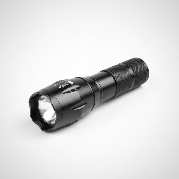 Kompakte Aluminium Taschenlampe - ZoomBeam