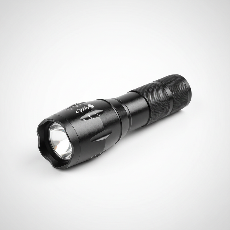 Kompakte Aluminium Taschenlampe - ZoomBeam