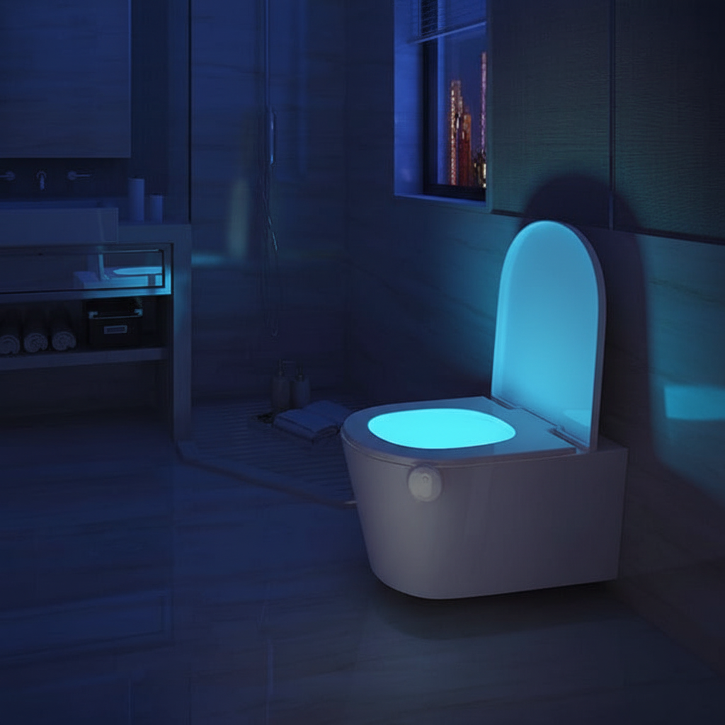Kompakte LED WC Beleuchtung - LumiBowl