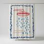 Koreanischer Stoff Duschvorhang - AquaGuardCurtain