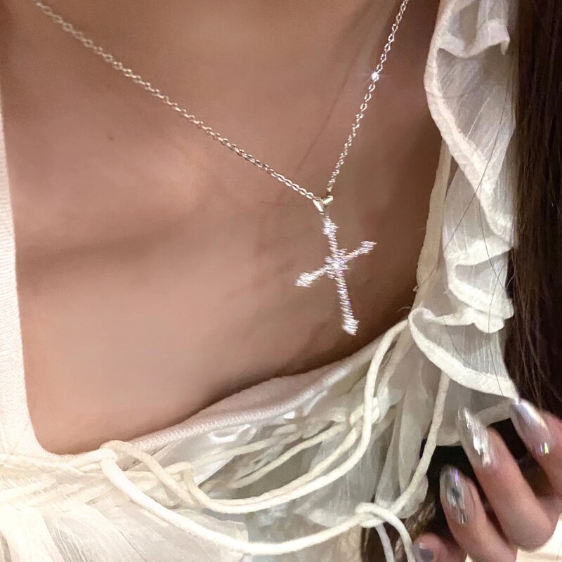 Kreuzanhänger Aus Zirkon - ShimmerCross 