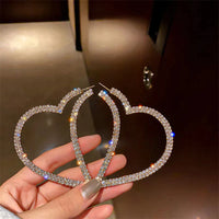 Kristallohrringe In Herzform - HeartSparkle 