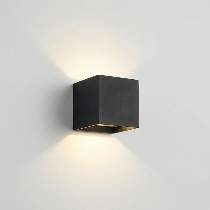 Kubusvorming LED-Wandlamp Voor Binnen En Buiten - Quadrolight