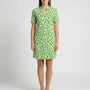 Kurzarm-Kleid Mit Grafischem Allover-Muster - Michele